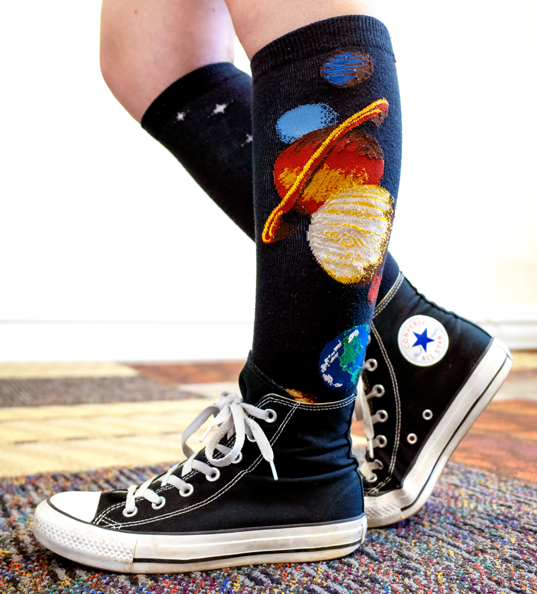 converse style socks